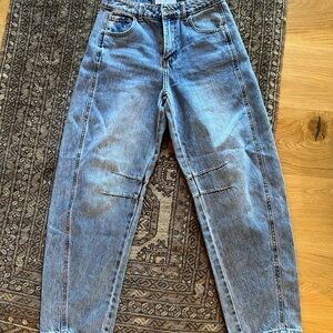 Women Flying Angel Barrel Jean - worn once